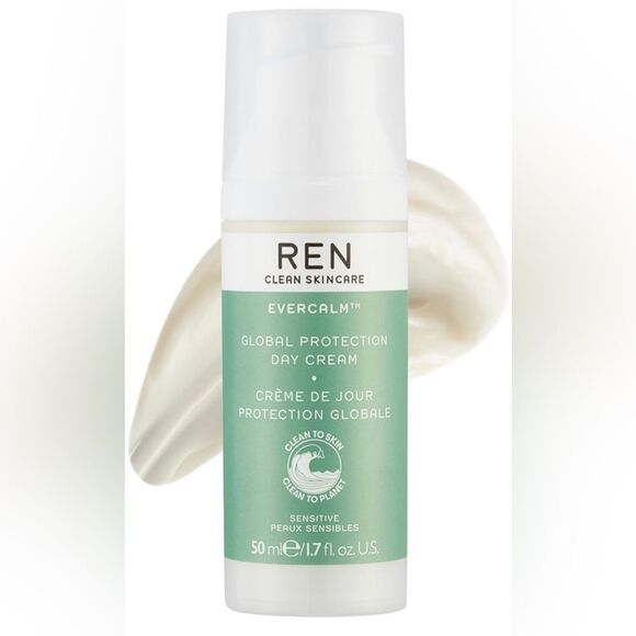 REN Clean Skincare - EvercalmTM Global Protection Day Cream Antioxidant Face Moi - Picture 1 of 6